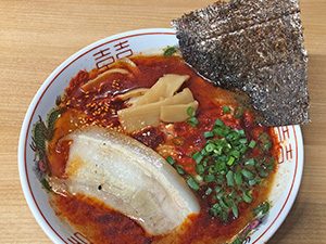 三男坊 長谷店 激辛ラーメン 700円